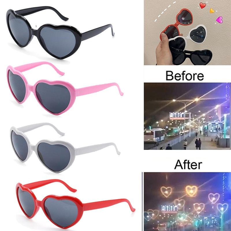 Sunglasses Magic Love Heart Shaped Light At Night Beautiful Scene Effects Women Glasses Party Accessories Xmas Decor Anteojos, White;black
Sunglasses Magic Love Heart Shaped Light At Night Beautiful Scene Effects Women Glasses Party Accessories Xmas Decor Anteojos, White;black