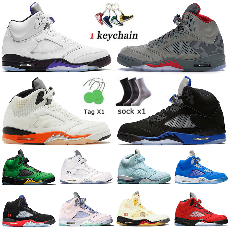 2022 With Socks 5 5s OG mens Basketball Shoes Jorden5s UNC Racer Blue Aqua Mars For Her Easter Concord Bluebird Oreo Bull Shattered Backboard Trainers Sports Sneakers, A#9 university blue 40-47
2022 With Socks 5 5s OG mens Basketball Shoes Jorden5s UNC Racer Blue Aqua Mars For Her Easter Concord Bluebird Oreo Bull Shattered Backboard Trainers Sports Sneakers, A#9 university blue 40-47