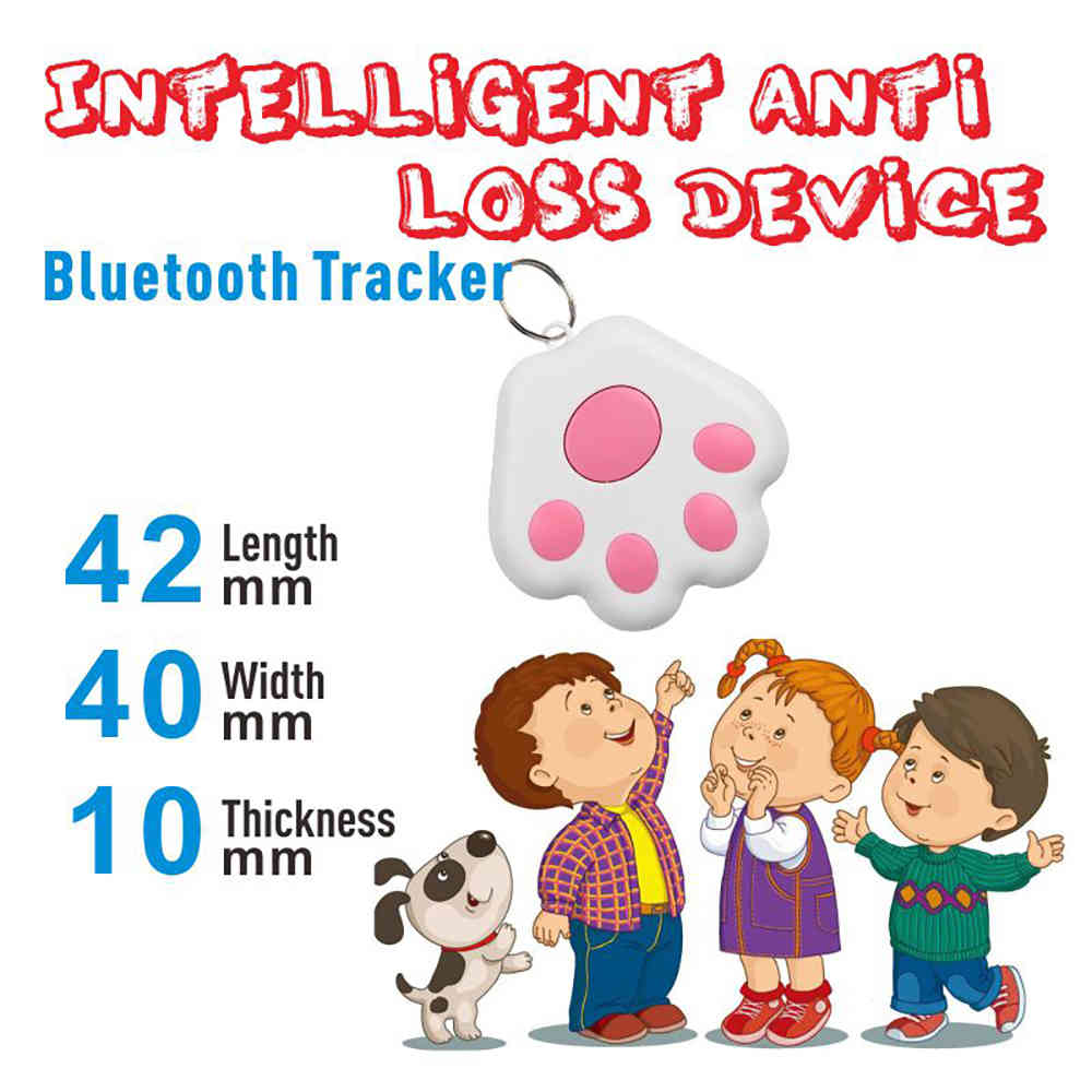Pet Dog GPS Tracker Anti-Lost Bluetooth Trackers For Dogs Cat Key Wallet Bag Kid Trackers Finder Equipment Pets Paw Pet Products