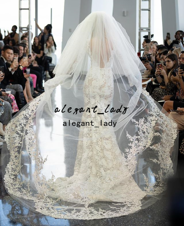 Crochet Cotton Lace Mermaid Wedding Dresses 2022 Berta Backless Long Sleeve Slim Jewel Neck Bohemian Country Bridal Dress vestidos