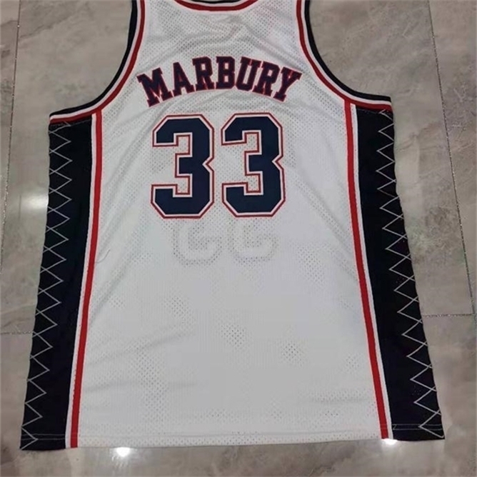 668rare Basketball Jersey Men Youth women Vintage 33 Stephon Marbury Size S-5XL custom any name or number, White men s-4xl
668rare Basketball Jersey Men Youth women Vintage 33 Stephon Marbury Size S-5XL custom any name or number, White men s-4xl