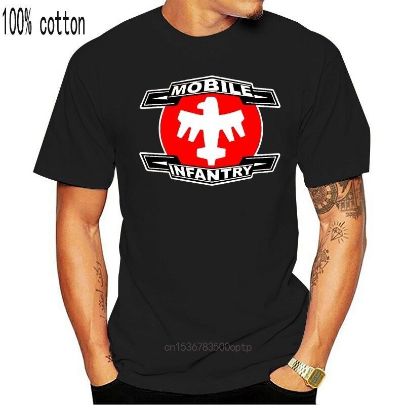 Starship Troopers T-shirt Mobile Infantry Logo Charcoal Tee 
Starship Troopers T-shirt Mobile Infantry Logo Charcoal Tee