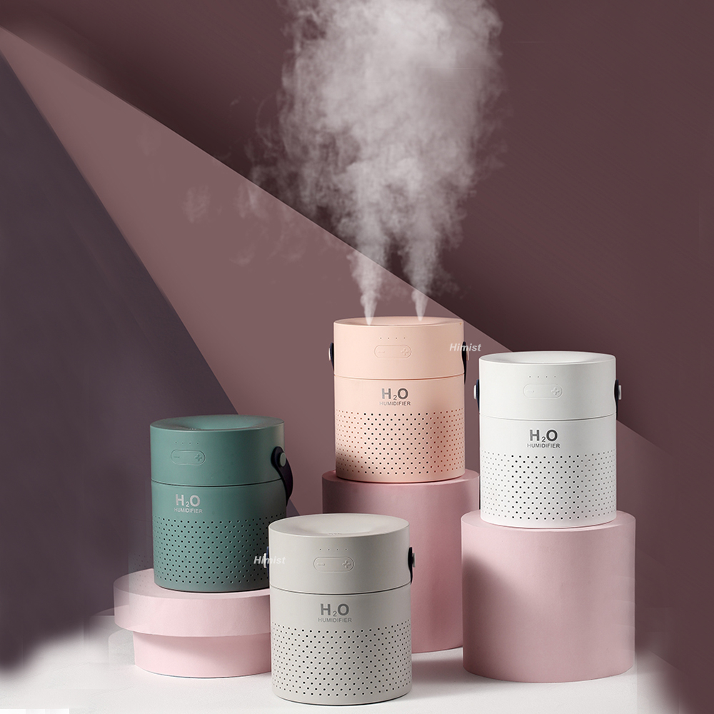 1.1L Large Capacity Air Humidifier Dual Spray 4000mAh USB Rechargeable Wireless Ultrasonic Aroma Diffuser Color Light Fogger
1.1L Large Capacity Air Humidifier Dual Spray 4000mAh USB Rechargeable Wireless Ultrasonic Aroma Diffuser Color Light Fogger