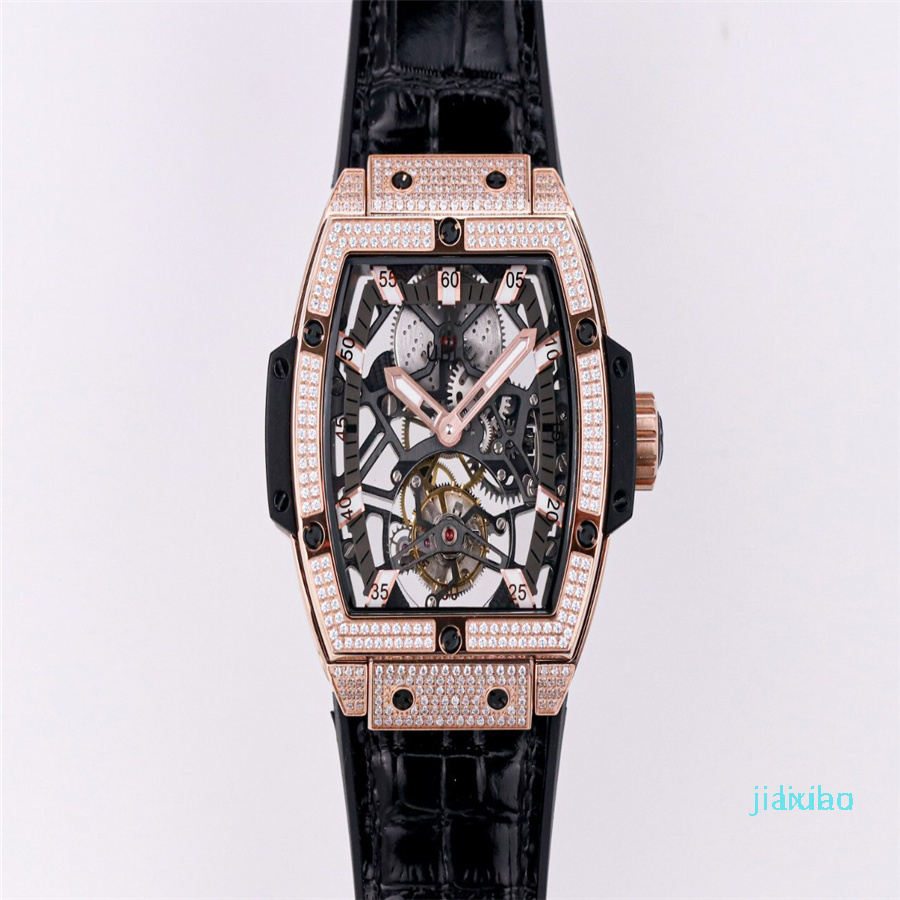 JB watch HUB9006 manual chain movement true touro wheel machinery 18K rose gold/Platinum to create case carbon fiber dial sapphire mirror, As shown
JB watch HUB9006 manual chain movement true touro wheel machinery 18K rose gold/Platinum to create case carbon fiber dial sapphire mirror, As shown
