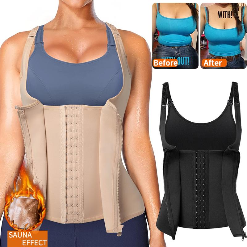 Women' Shapers Corset Tops Sauna Body Shaper Waist Trainer Shaperwear Bustiers Corsets Slimming Belt Underbust Modeling Strap Sheath Cinche, Black
Women' Shapers Corset Tops Sauna Body Shaper Waist Trainer Shaperwear Bustiers Corsets Slimming Belt Underbust Modeling Strap Sheath Cinche, Black