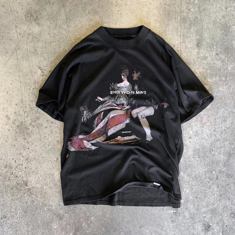 Vintage T-shirt Men Women 1 High Quality T Shirt Streetwear Oversized Print Street Top Tees, White;black
Vintage T-shirt Men Women 1 High Quality T Shirt Streetwear Oversized Print Street Top Tees, White;black