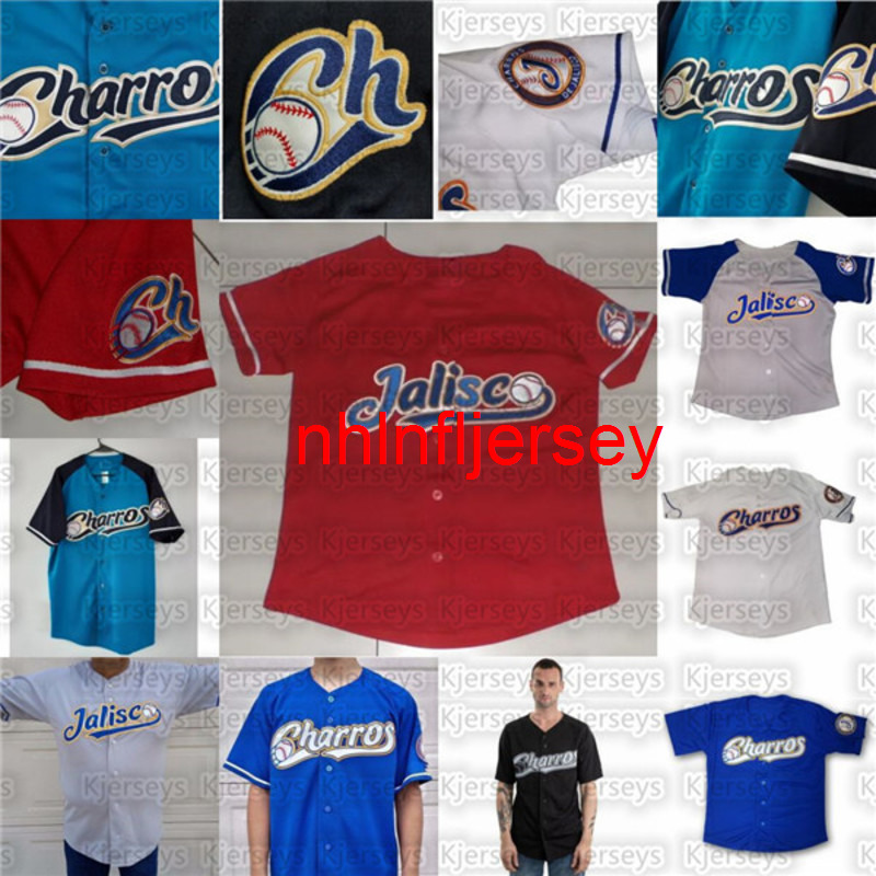 Charros De Jalisco Baseball Jersey Men's youth women Black Blue white 100% Stitched Blank JerseyS, Blue and black
Charros De Jalisco Baseball Jersey Men's youth women Black Blue white 100% Stitched Blank JerseyS, Blue and black