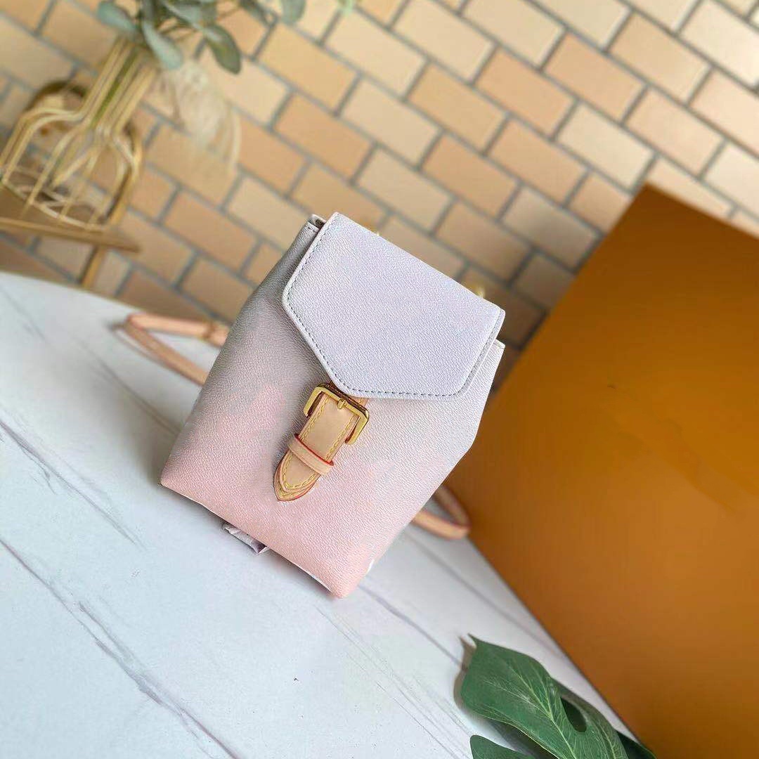 TINY Backpack Mini Shoulder Bags Fashion Women Satchels Printing Real Leather Designers Purses, Pink canvas printed with white flower
TINY Backpack Mini Shoulder Bags Fashion Women Satchels Printing Real Leather Designers Purses, Pink canvas printed with white flower