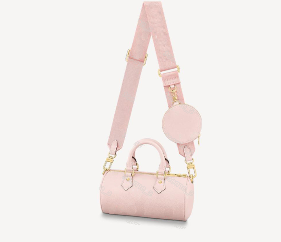 PAPILLON BB shoulder Crossbody bags Embossed grained Womens Detachable strap Handbag round coin purse M45707 M45708, Bubble wrap packaging
PAPILLON BB shoulder Crossbody bags Embossed grained Womens Detachable strap Handbag round coin purse M45707 M45708, Bubble wrap packaging