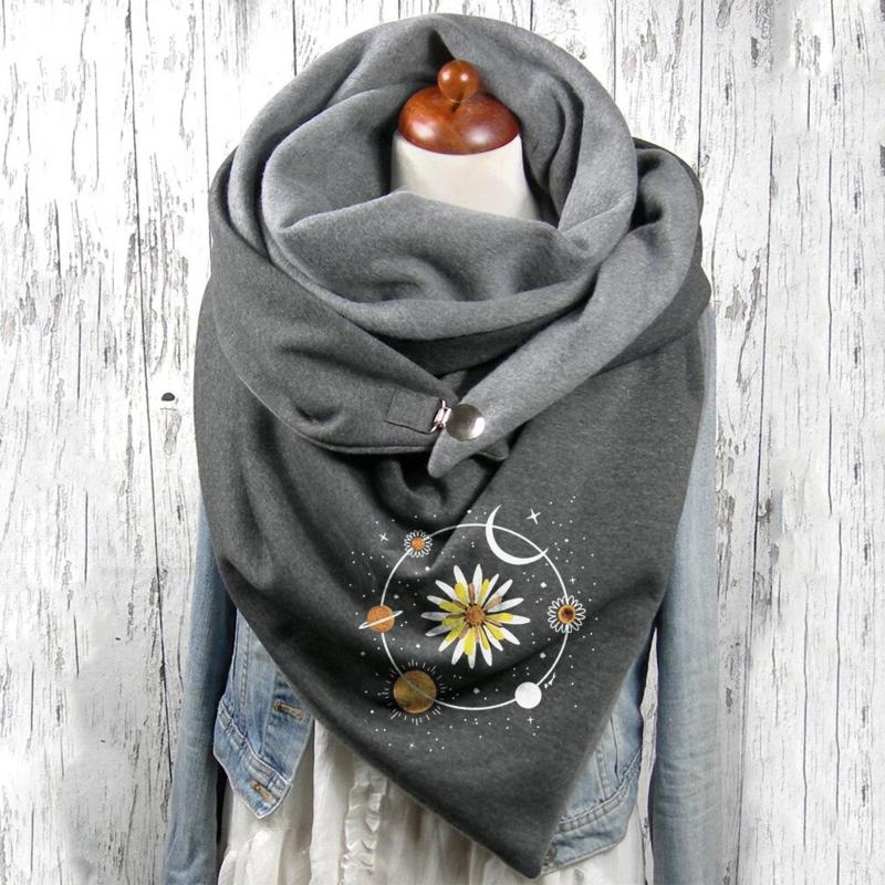 Scarves Fashion Winter Women Scarf Retro Fringed Feather Print Button Soft Wrap Casual Warm Shawls Drop
Scarves Fashion Winter Women Scarf Retro Fringed Feather Print Button Soft Wrap Casual Warm Shawls Drop