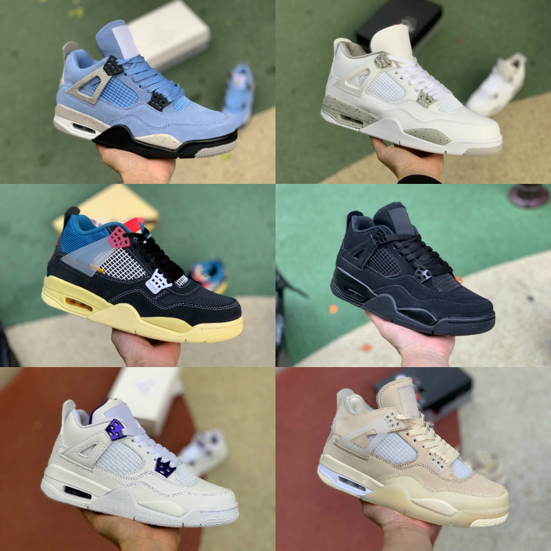 Top Quality University Blue 4 4s Basketball Shoes Mens Women TAUPE HAZE Desert Moss Union Taupe Haze Black Cat Shimmer UNIVERSITY BLUE White
Top Quality University Blue 4 4s Basketball Shoes Mens Women TAUPE HAZE Desert Moss Union Taupe Haze Black Cat Shimmer UNIVERSITY BLUE White