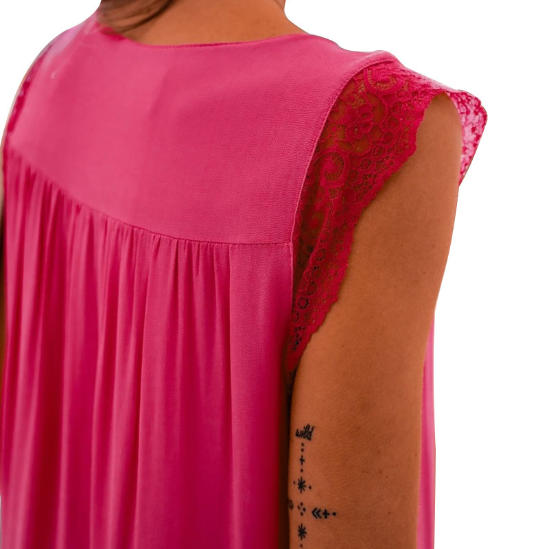 Women Dress Cotton Linen V Neck Sleeveless Bohemia es Sexy Long Solid Maxi Loose Casual Beach Summer es 210524