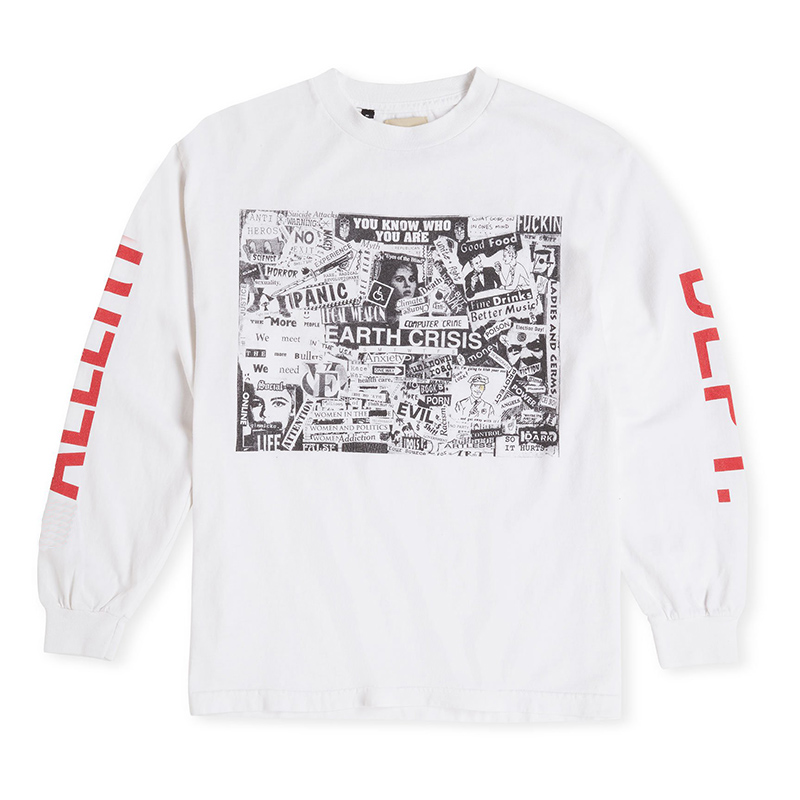 2021 USA Hollywood Good Luck Collector Earth Crisis t shirts Skateboard Long Sleeve Men Women Street Casual Tshirt, White;black
2021 USA Hollywood Good Luck Collector Earth Crisis t shirts Skateboard Long Sleeve Men Women Street Casual Tshirt, White;black