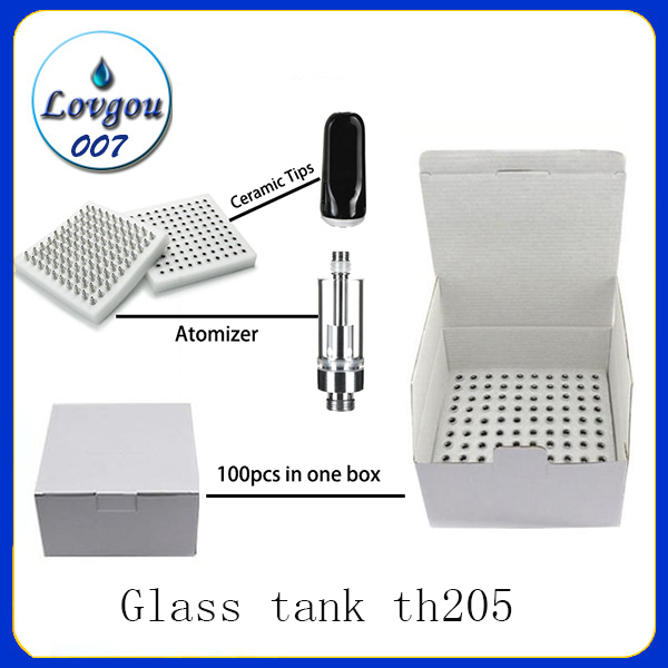 TH205 Vape Cartridges 0.8ml 0.5ml 1.0ml Empty Ceramic Coil Vape Cartridge Thick Oil Ceramic Tips Glass Tank Vape Pen Atomizers 510 Vaporizer
TH205 Vape Cartridges 0.8ml 0.5ml 1.0ml Empty Ceramic Coil Vape Cartridge Thick Oil Ceramic Tips Glass Tank Vape Pen Atomizers 510 Vaporizer
