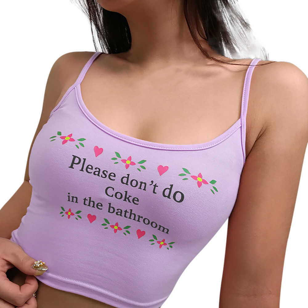 Crop Top Women Sexy Casual Tank Please Dont Do /Coke In The Bathroom Letter Print Vest Halter Camisole Clothes Y0622, Pink
Crop Top Women Sexy Casual Tank Please Dont Do /Coke In The Bathroom Letter Print Vest Halter Camisole Clothes Y0622, Pink