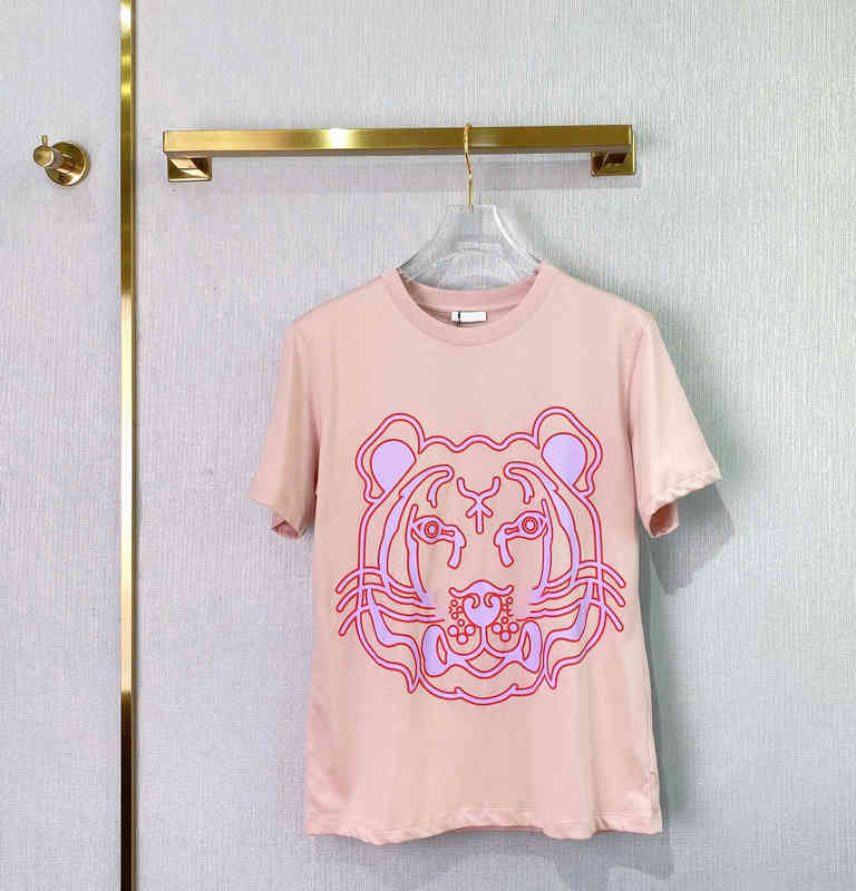 22SS designer T-Shirts dress for women tiger head logo print ins Internet solid color t shirt short sleeve top female tees tshirt womens clothes ken brand Apparel
22SS designer T-Shirts dress for women tiger head logo print ins Internet solid color t shirt short sleeve top female tees tshirt womens clothes ken brand Apparel