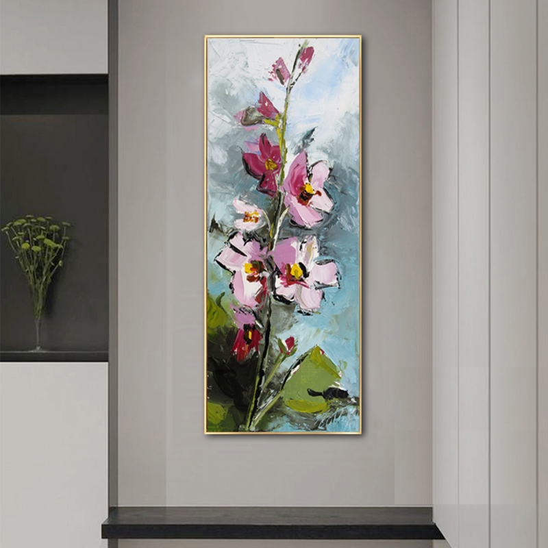 Colorful Flower Pictures Canvas Painting Wall Art For Living Room Bedroom Modern Decoration Home Painting NO FRAME