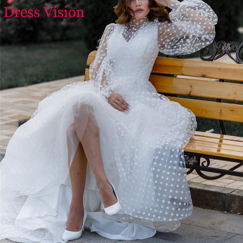 Wedding Dress For Wedding Party Bride Gown Vestido De Novia Robe De Mariage Lace Puffy sleeves Bridal To Be 2021 Vestidos, White
Wedding Dress For Wedding Party Bride Gown Vestido De Novia Robe De Mariage Lace Puffy sleeves Bridal To Be 2021 Vestidos, White