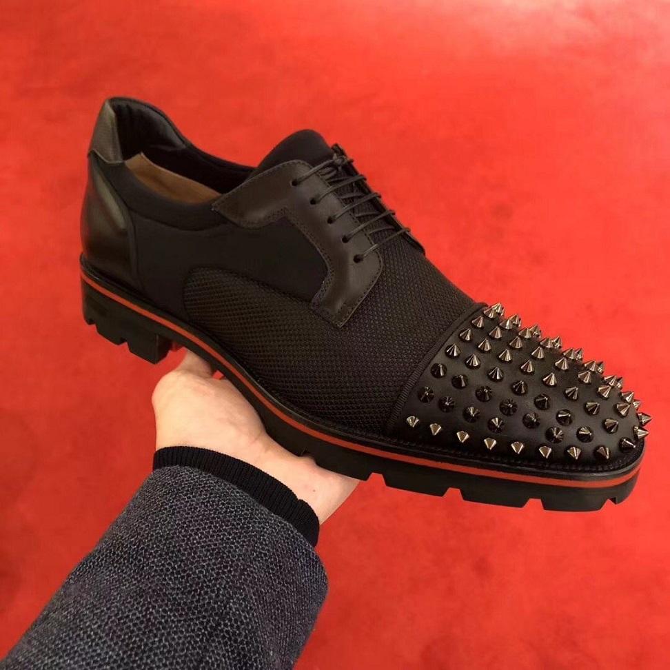 Dress Shoes High Quality Brands Derby Luis Mika Sky Loafer Men Red Bottom Spikes Sneakers Oxford Flat Business,Party, Dandelion Walking Loafers Fl, Black
Dress Shoes High Quality Brands Derby Luis Mika Sky Loafer Men Red Bottom Spikes Sneakers Oxford Flat Business,Party, Dandelion Walking Loafers Fl, Black