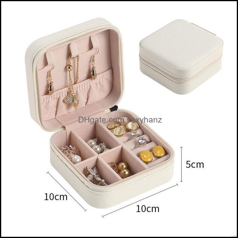 Jewelry Boxes Packaging & Display Portable Small Box Girls Travel Jewellery Organizer Pu Leather Mini Case Rings Earrings Necklace Storage C, Black;white
Jewelry Boxes Packaging & Display Portable Small Box Girls Travel Jewellery Organizer Pu Leather Mini Case Rings Earrings Necklace Storage C, Black;white