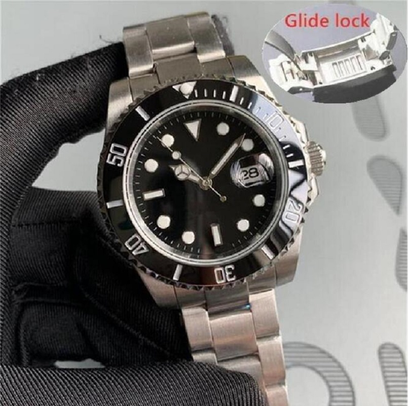 Glide Lock Luxury Fashion watch Ceramic Black Bezel New Mens Mechanical 2813 Automatic Movement Sports men Designer Watches Wristwatches
Glide Lock Luxury Fashion watch Ceramic Black Bezel New Mens Mechanical 2813 Automatic Movement Sports men Designer Watches Wristwatches