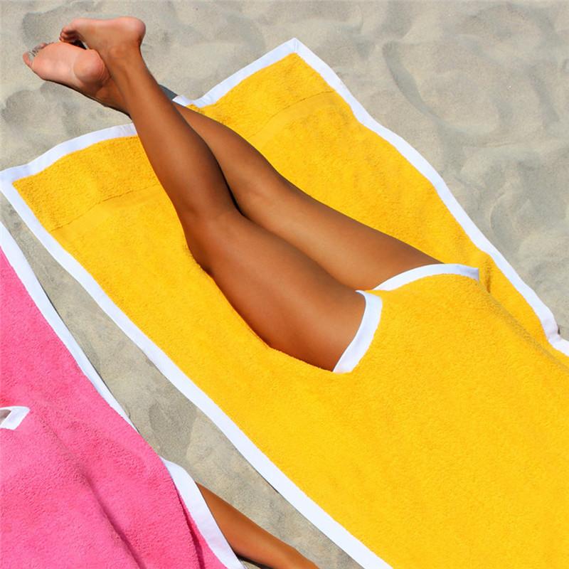 108*75cm Towelkini Body Wrap Cover Up Bath Towel Spa Beach Skirt Dress Bathrobe Innovative Version Can Wear Towels Women's Swimwear