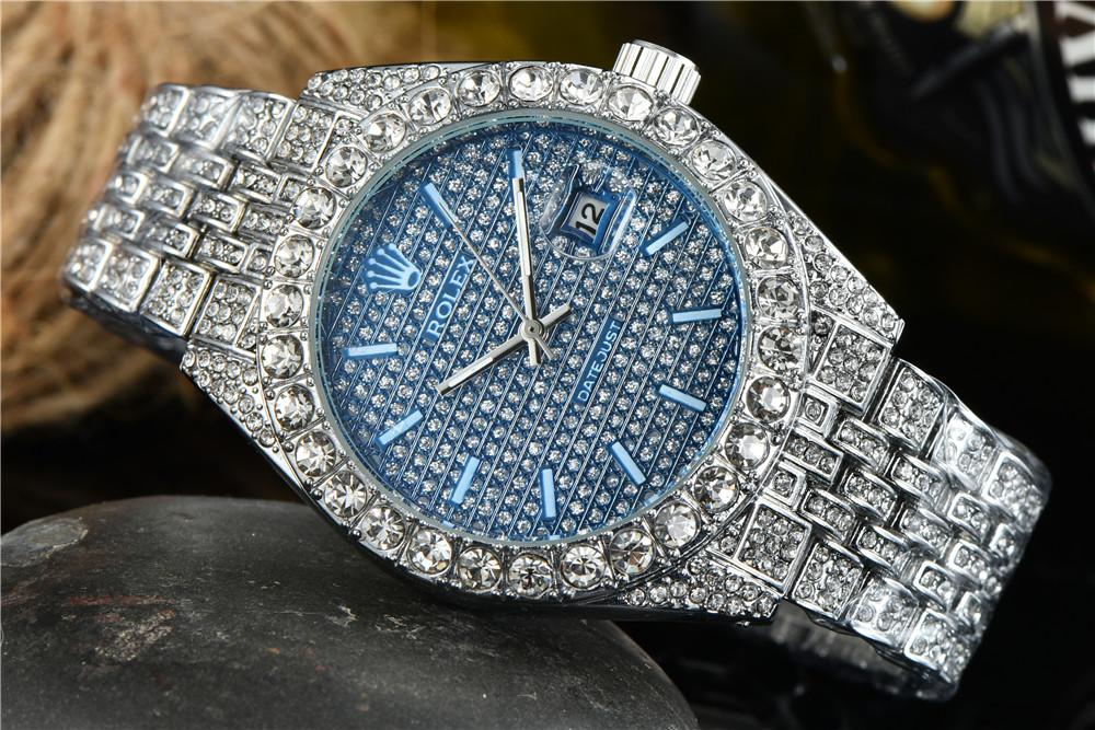 classic style men watches gold watch quartz movement all diamond iced out high quality unisex dress sliver montre de luxe, Slivery;brown
classic style men watches gold watch quartz movement all diamond iced out high quality unisex dress sliver montre de luxe, Slivery;brown
