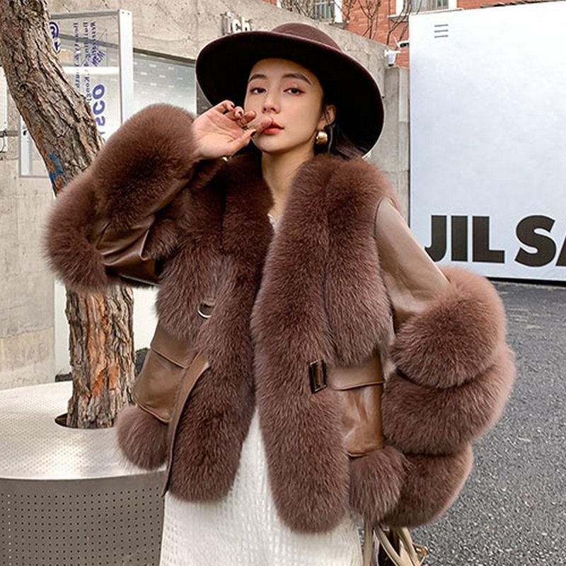 Women's Fur & Faux Coat For Women Young Fashion 2021 Real Haining Integrated Short Off-Season, Black
Women's Fur & Faux Coat For Women Young Fashion 2021 Real Haining Integrated Short Off-Season, Black