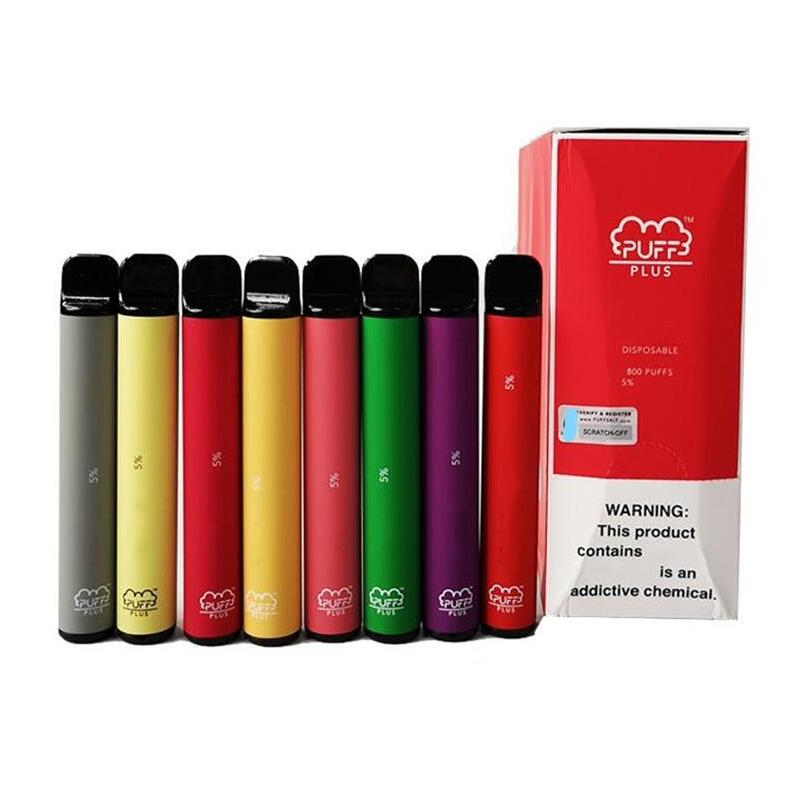PUFF BAR PLUS Electronics Electronic Cigarettes E-cigarette Kits BK 800+Puff Disposable Cartridge 550mAh Battery 3.2mL Pre-Filled Vape Pods GT, Multi
PUFF BAR PLUS Electronics Electronic Cigarettes E-cigarette Kits BK 800+Puff Disposable Cartridge 550mAh Battery 3.2mL Pre-Filled Vape Pods GT, Multi