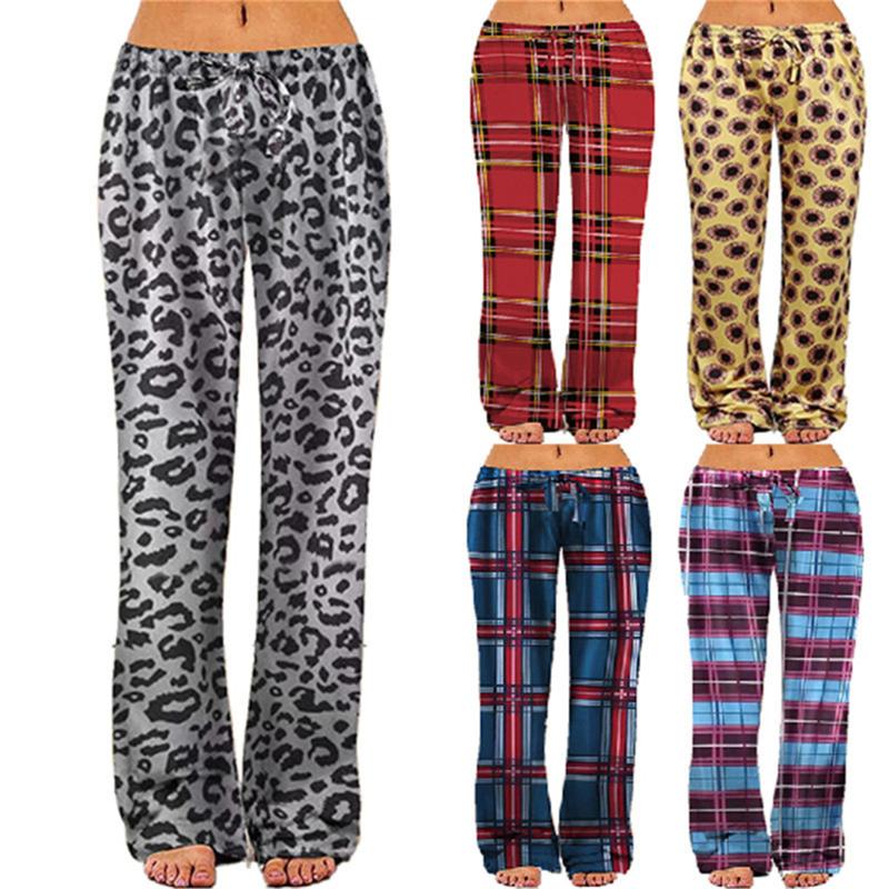 Yoga Outfit Women's Pants Comfy Stretch Plaid Lounge Sports Wide Leg Casual Drawstring For Fitness Workout Sportwear
Yoga Outfit Women's Pants Comfy Stretch Plaid Lounge Sports Wide Leg Casual Drawstring For Fitness Workout Sportwear