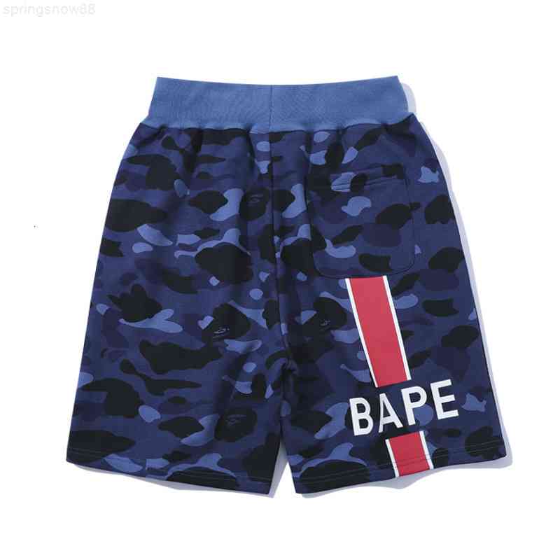 shorts pure cotton large loose capris camouflage blue co branded youth fashion, White;black
shorts pure cotton large loose capris camouflage blue co branded youth fashion, White;black
