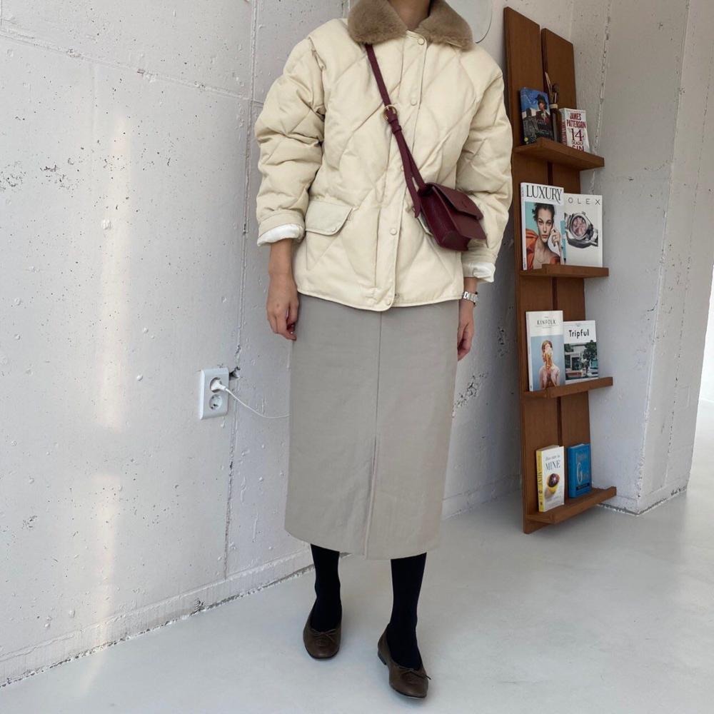 OL Faux Fur Collar Female Coat Winter Jacket Thick Warm Women Parkas Vintage Elegant Solid Single-breasted Parka 210421