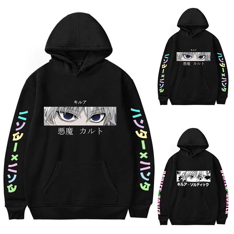 Japanese Fashion Anime X Killua Hoodies Funny Winter Sweatshirts Women Men Hip Hop Hoddies For Teens Women's &, Black
Japanese Fashion Anime X Killua Hoodies Funny Winter Sweatshirts Women Men Hip Hop Hoddies For Teens Women's &, Black