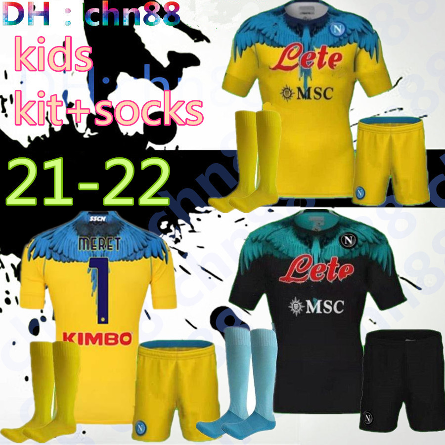 kids kit + socks 20 21 22 napoli soccer jersey home 2021 2122 Naples ZIELINSKI Maradona INSIGNE MERTENS CALLEJON PLAYER RPG football shirts, Black;yellow
kids kit + socks 20 21 22 napoli soccer jersey home 2021 2122 Naples ZIELINSKI Maradona INSIGNE MERTENS CALLEJON PLAYER RPG football shirts, Black;yellow