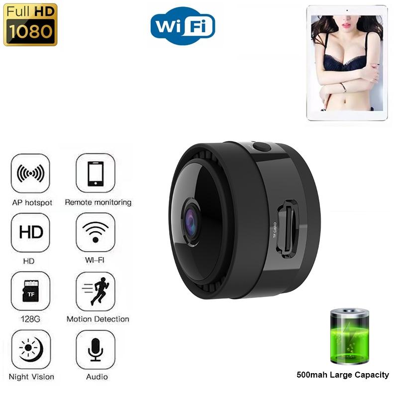 Cameras Portable Wifi Mini Camera 1080P HD Night Vision Wireless Network Surveillance Home Security Webcam Remote Monitoring
Cameras Portable Wifi Mini Camera 1080P HD Night Vision Wireless Network Surveillance Home Security Webcam Remote Monitoring