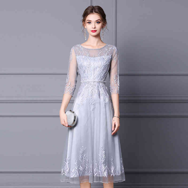 Casual Dresses Zhili high end summer dress heavy industry nail bead embroidery medium and long formal occasion skirt NFZK, Wine
Casual Dresses Zhili high end summer dress heavy industry nail bead embroidery medium and long formal occasion skirt NFZK, Wine