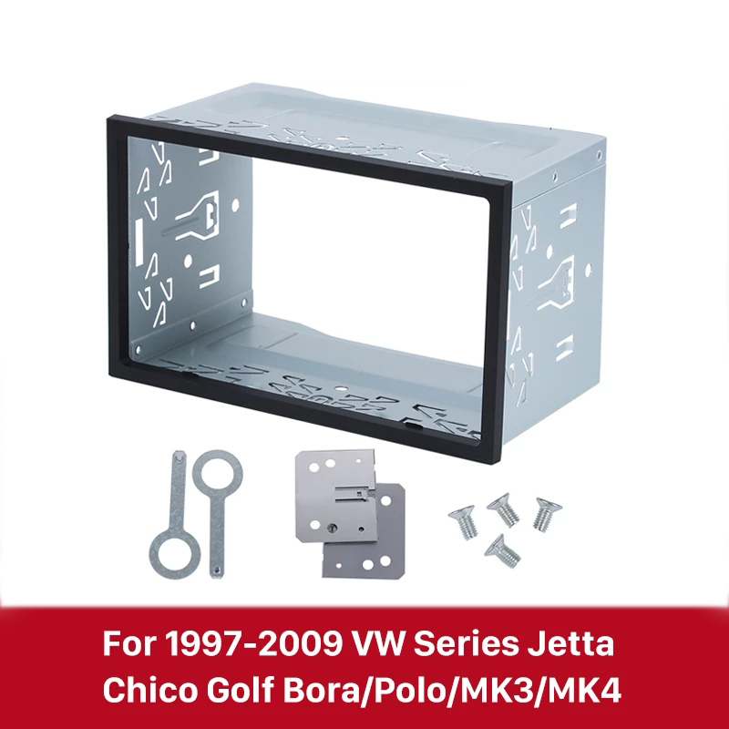 Universal Trim kit Car Radio Frame Fascia 2din for 1997-2009 VW Series Jetta Chico Golf Bora/Polo/MK3/MK4 Car Kit Stereo
Universal Trim kit Car Radio Frame Fascia 2din for 1997-2009 VW Series Jetta Chico Golf Bora/Polo/MK3/MK4 Car Kit Stereo