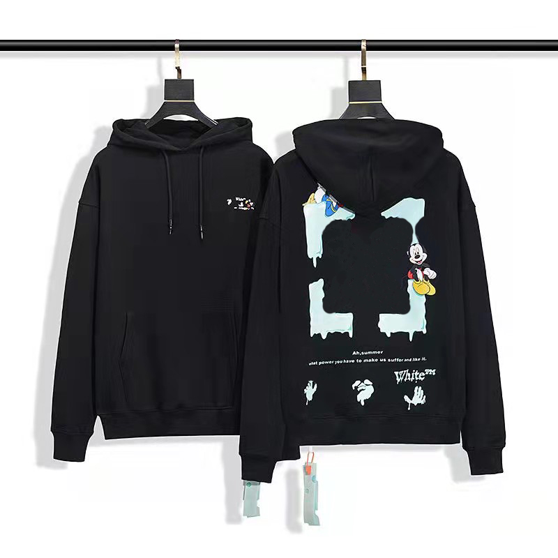 Designer High Street Pullover Sweatshirt Clothes Fashion Printing Off Brand Hoodies Autumn Winter Men Women Coat Streetwear White long sleev, Black
Designer High Street Pullover Sweatshirt Clothes Fashion Printing Off Brand Hoodies Autumn Winter Men Women Coat Streetwear White long sleev, Black