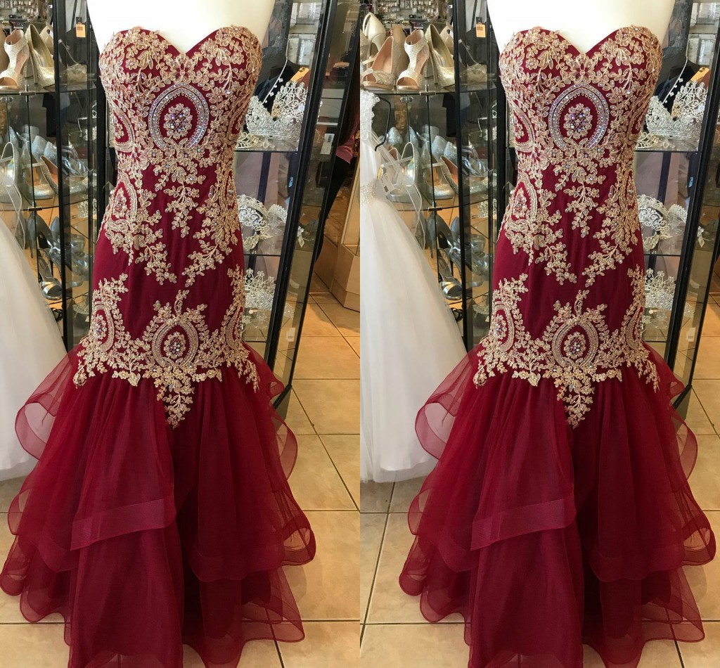 Stunning Gold Embroidery Lace Burgundy Prom Evening Dresses 2022 Mermaid Sweetheart Tulle Beaded Bridesmaid Party Cocktail Pageant Dresess, Fuchsia
Stunning Gold Embroidery Lace Burgundy Prom Evening Dresses 2022 Mermaid Sweetheart Tulle Beaded Bridesmaid Party Cocktail Pageant Dresess, Fuchsia