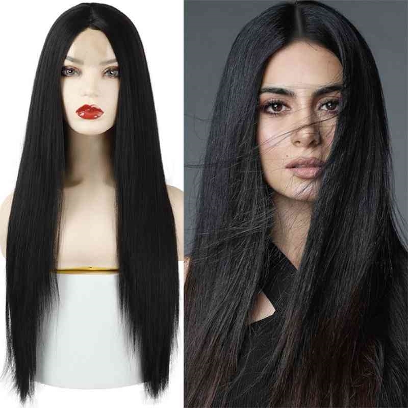 Long Straight Black AZQUEEN Synthetic s for Women Middle Part Heat Resistant Fiber Natural Looking Wig, Ls8023-r6-60-613
Long Straight Black AZQUEEN Synthetic s for Women Middle Part Heat Resistant Fiber Natural Looking Wig, Ls8023-r6-60-613