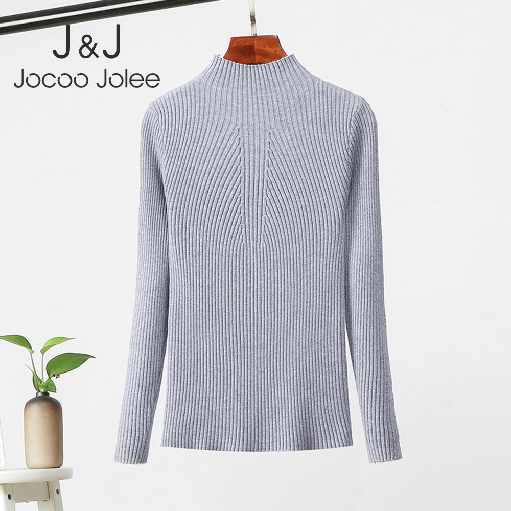 Jocoo Jolee Women Casual Turtleneck Knitted Sweater Korean Harajuku Slim Pullover Office Lady Soft Warm Elegant Jumper Tops 210518, Burgundy
Jocoo Jolee Women Casual Turtleneck Knitted Sweater Korean Harajuku Slim Pullover Office Lady Soft Warm Elegant Jumper Tops 210518, Burgundy