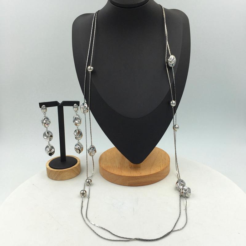 earrings & necklace yuminglai 24k gold plated and 2 sets of jewelry set flower long brazil fhk11838, Silver
earrings & necklace yuminglai 24k gold plated and 2 sets of jewelry set flower long brazil fhk11838, Silver