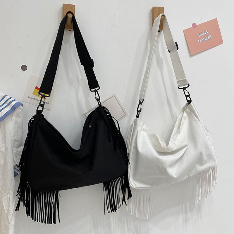 Ins Japanese Tassel Bag Female 2021 Trendy Canvas Shoulder Wholesale Student Lightweight Messenger Bags, Black
Ins Japanese Tassel Bag Female 2021 Trendy Canvas Shoulder Wholesale Student Lightweight Messenger Bags, Black
