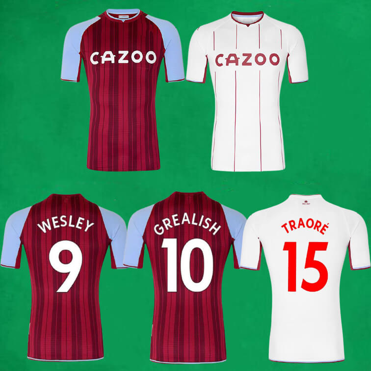 21 22 Aston Soccer Jerseys 2021 2022 GREALISH BUENDÍA TRAORE BARKLEY WATKINS WESLEY EL GHAZI M.TREZEGUET McGINN Football Shirts Home Away Men' Sports Uniforms
21 22 Aston Soccer Jerseys 2021 2022 GREALISH BUENDÍA TRAORE BARKLEY WATKINS WESLEY EL GHAZI M.TREZEGUET McGINN Football Shirts Home Away Men' Sports Uniforms