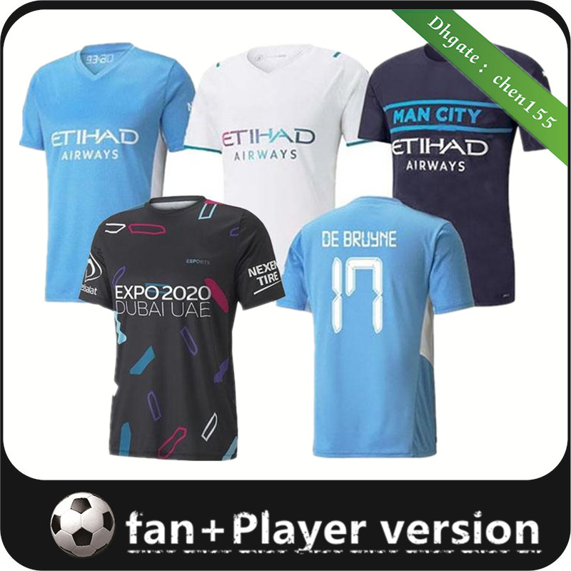 21 22 Player version Manchester Esprots DE BRUYNE GREALISH soccer jersey 2021 Home City STERLING G.JESUS MAHREZ BERNARDO MENDY football fans, Black;yellow
21 22 Player version Manchester Esprots DE BRUYNE GREALISH soccer jersey 2021 Home City STERLING G.JESUS MAHREZ BERNARDO MENDY football fans, Black;yellow