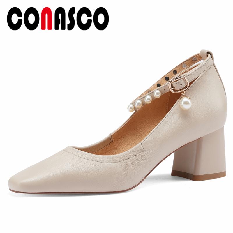 Spring Summer Pearl Ankle Strap Women Pumps High Heels Square Toe Genuine Leather Party Wedding Shoes Woman Fashion Dress, Black
Spring Summer Pearl Ankle Strap Women Pumps High Heels Square Toe Genuine Leather Party Wedding Shoes Woman Fashion Dress, Black