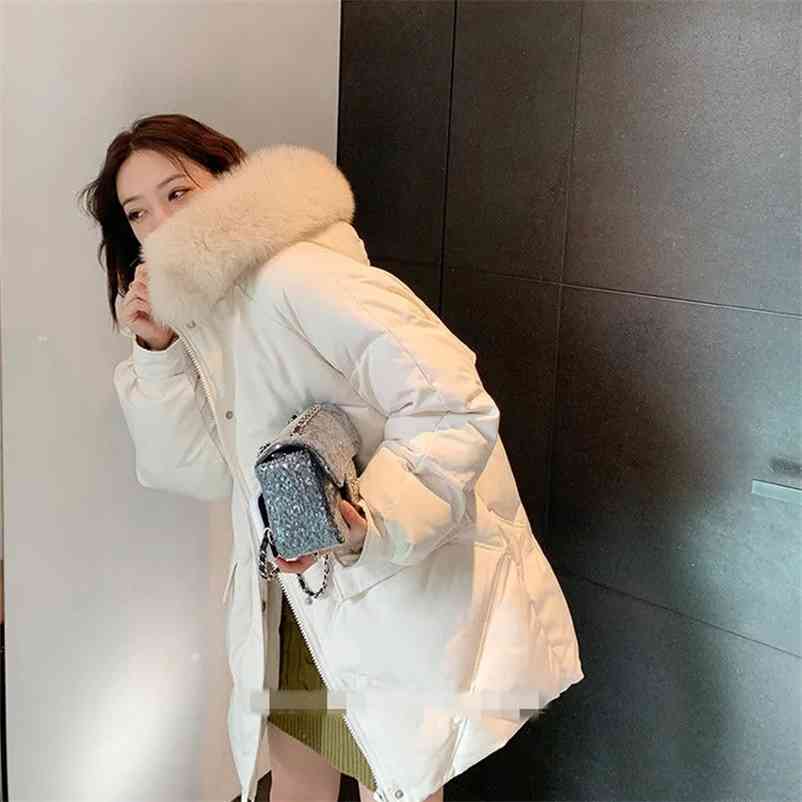 Winter Women Solid Pocket Fur Collar 90% White Duck Down Coats Female Thick Warm Parkas Ladys Zipper Outerwears 210519, Black
Winter Women Solid Pocket Fur Collar 90% White Duck Down Coats Female Thick Warm Parkas Ladys Zipper Outerwears 210519, Black