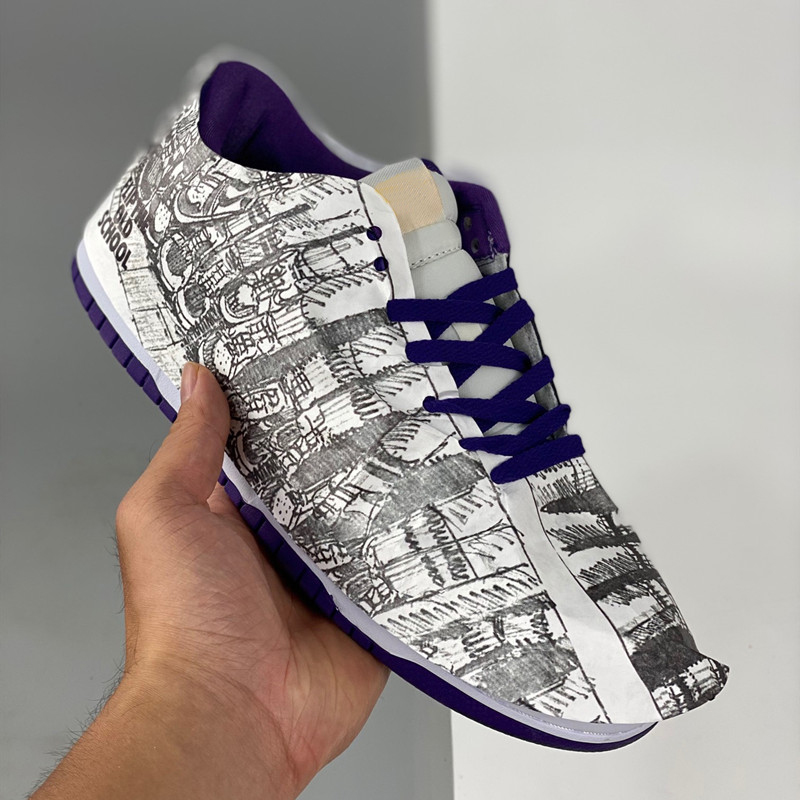 2021 casual shoes dunks Flip The Old School men women dunk City Attack Purple White fashion sneakers Jogging Walking
2021 casual shoes dunks Flip The Old School men women dunk City Attack Purple White fashion sneakers Jogging Walking