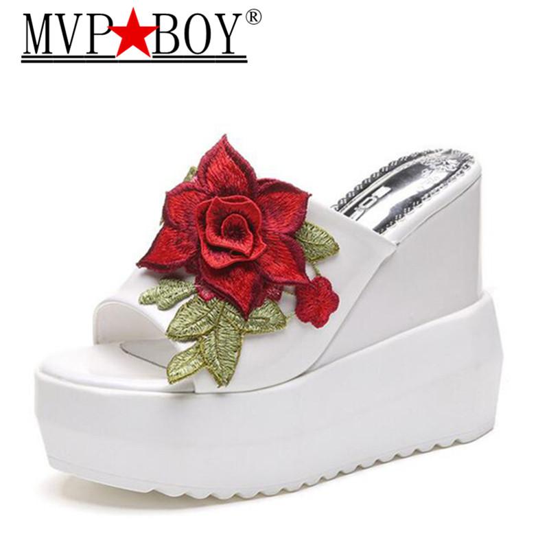 Slippers Mvp Boy Flower Decoration 2021 Women Platform Wedge High Heel Comfortable Wearing Vacation Shoes Size 34-39, Black
Slippers Mvp Boy Flower Decoration 2021 Women Platform Wedge High Heel Comfortable Wearing Vacation Shoes Size 34-39, Black