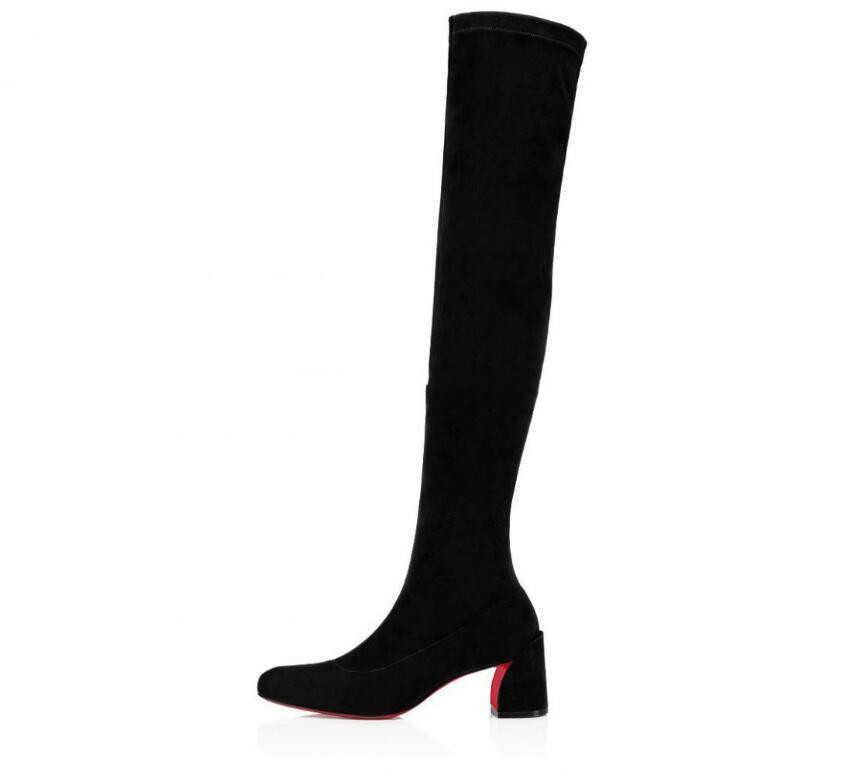 Top Luxury Winter Women's Boots Elegant Brands Red Bottom Study Booty Lady Over-knee-boot Studs Dress Party Wedding High Heels Perfect
Top Luxury Winter Women's Boots Elegant Brands Red Bottom Study Booty Lady Over-knee-boot Studs Dress Party Wedding High Heels Perfect